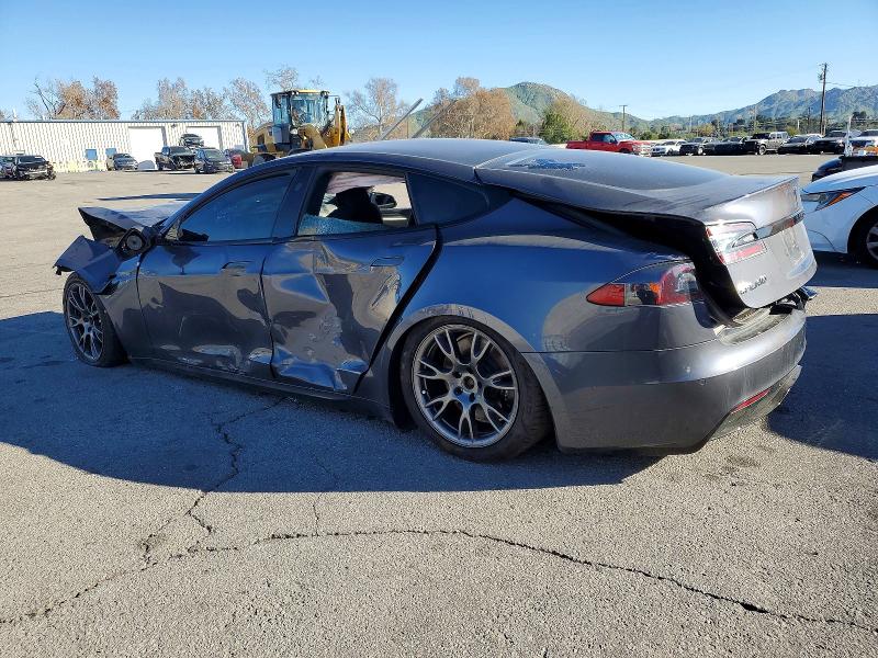 2021 Tesla Model s VIN 5YJSA1E6XMF444101 COPART salvage auction — FRONT END, Ca - Salvage Certificate, sold $200 on 2026-07-16 (photo 2)