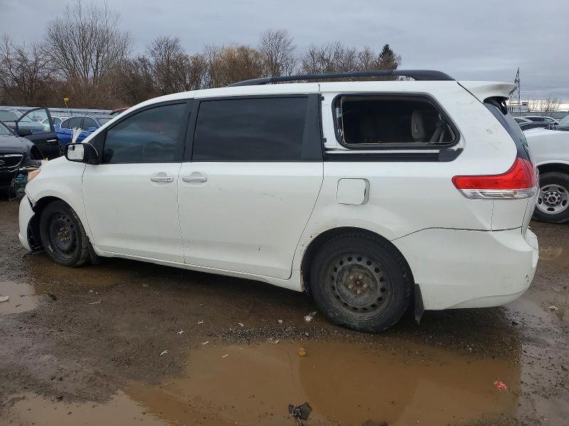 2012 Toyota Sienna VIN 5TDDK3DCXCS043523 COPART salvage auction — REAR END, ON - PERMIT NO BRAND - UNFIT, sold $1,900 on 2026-07-16 (photo 2)