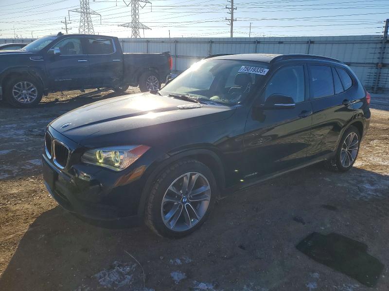 2013 BMW X1 VIN WBAVL1C57DVR84246 COPART salvage auction — REAR END, Il - Salvage Certificate, sold $500 on 2026-07-07 (photo 1)