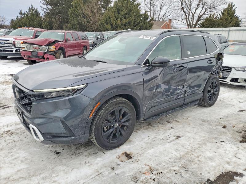 2024 Honda Cr-v VIN 7FARS6H9XRE015003 COPART salvage auction — SIDE, Md - Cert Of Salvage > 75% Damage, sold $13,400 on 2026-07-27 (photo 1)