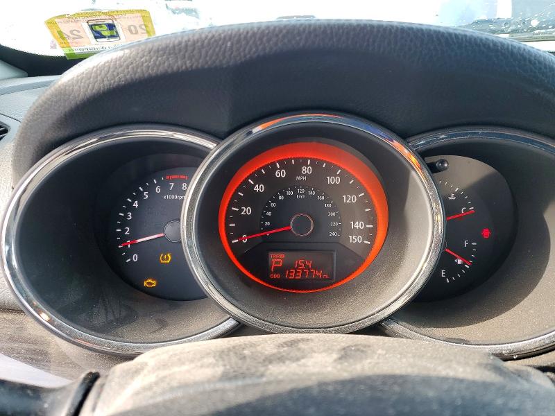 2013 Kia Sorento VIN 5XYKWDA25DG407469 COPART salvage auction — FRONT END, Nj - Cert Of Title-Salvage, sold $1,400 on 2026-07-20 (photo 9)