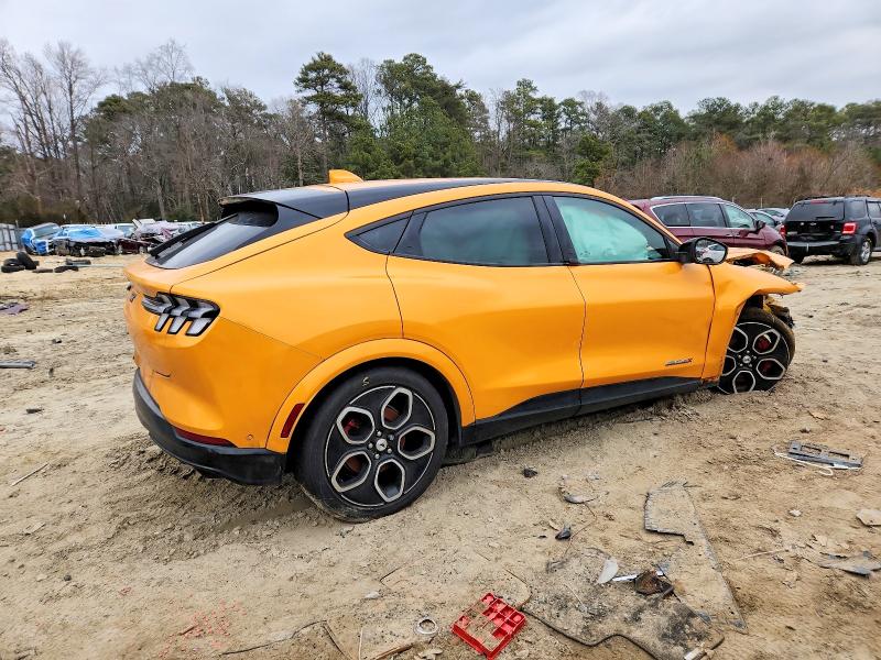 2021 Ford Mustang mach-e VIN 3FMTK4SE2MMD99760 COPART salvage auction — FRONT END, De - Salvage Certificate, sold $250 on 2026-07-21 (photo 3)