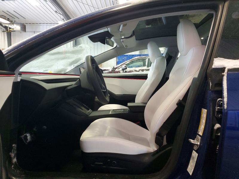 2024 Tesla Model 3 VIN LRW3E7FA2RC276485 COPART salvage auction — FRONT END, Qc - Gravement Accidente, sold $11,300 on 2026-07-02 (photo 7)