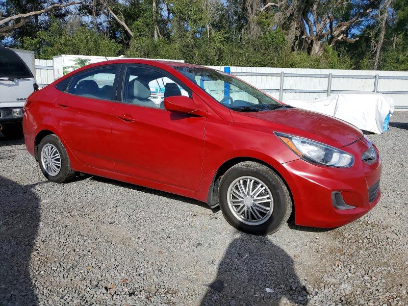 2014 Hyundai Accent VIN KMHCT4AE7EU755776 COPART salvage auction — FRONT END, Fl - Cert Of Title Slvg Rebuildable, sold $15 on 2026-07-31 (photo 4)