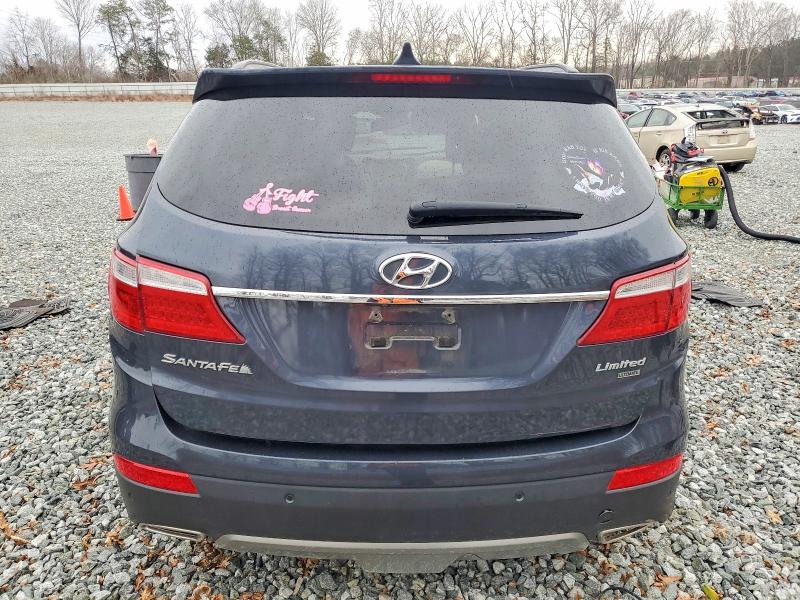 2014 Hyundai Santa fe VIN KM8SR4HF1EU077325 COPART salvage auction — FRONT END, NC - SALVAGE CERTIFICATE OF TITLE, sold $575 on 2026-07-29 (photo 6)