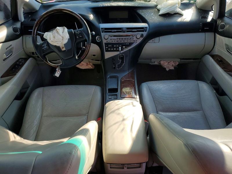 2011 Lexus Rx VIN 2T2ZK1BA4BC045363 COPART salvage auction — FRONT END, Tx - Salvage Vehicle Title, sold $1,950 on 2026-07-03 (photo 8)