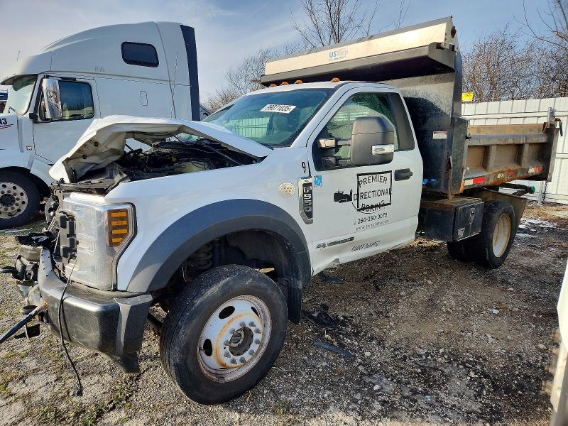 2019 Ford F-550 VIN 1FDUF5HT9KDA24672 COPART salvage auction — FRONT END, In - Cert Of Title-Salvage Title, sold $9,200 on 2026-07-09 (photo 1)