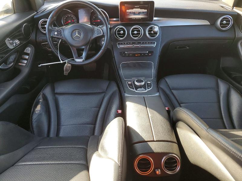 2018 Mercedes-benz Glc VIN WDC0G4JB0JV035946 COPART salvage auction — FRONT END, Tx - Salvage Vehicle Title, sold $650 on 2026-07-29 (photo 8)