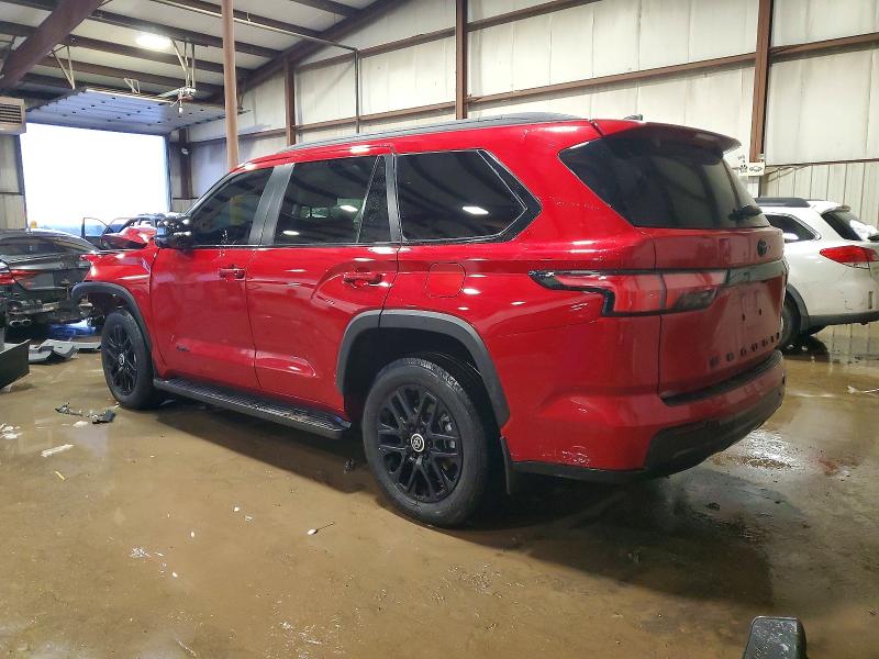 2024 Toyota Sequoia VIN 7SVAAABA0RX040179 COPART salvage auction — FRONT END, De - Salvage Certificate, sold $25,750 on 2026-07-07 (photo 2)