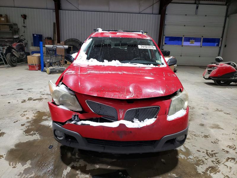 2005 Pontiac Vibe VIN 5Y2SL63875Z455127 COPART salvage auction — FRONT END, Pa - Certificate Of Salvage, sold $500 on 2026-07-24 (photo 5)