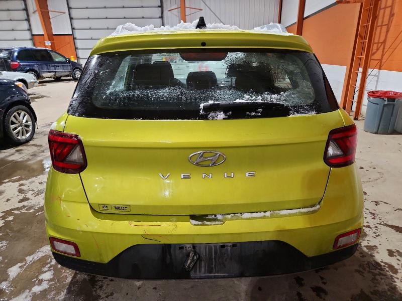 2020 Hyundai Venue VIN KMHRC8A30LU053313 COPART salvage auction — SIDE, Ab - Bos - Salvage, sold $2,900 on 2026-07-28 (photo 6)