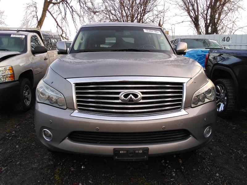 2014 Infiniti Qx80 VIN JN8AZ2NE5E9063483 COPART salvage auction — REAR END, Or - Lien Papers Salvage, sold $2,900 on 2026-07-13 (photo 5)
