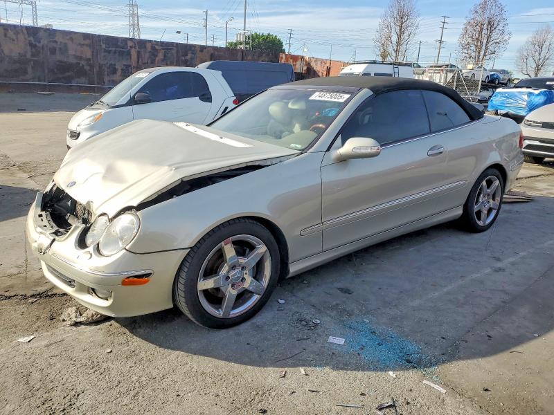 2006 Mercedes-benz Clk-class VIN WDBTK56G56T065523 COPART salvage auction — FRONT END, CA - SALVAGE CERTIFICATE, sold $325 on 2026-07-15 (photo 1)