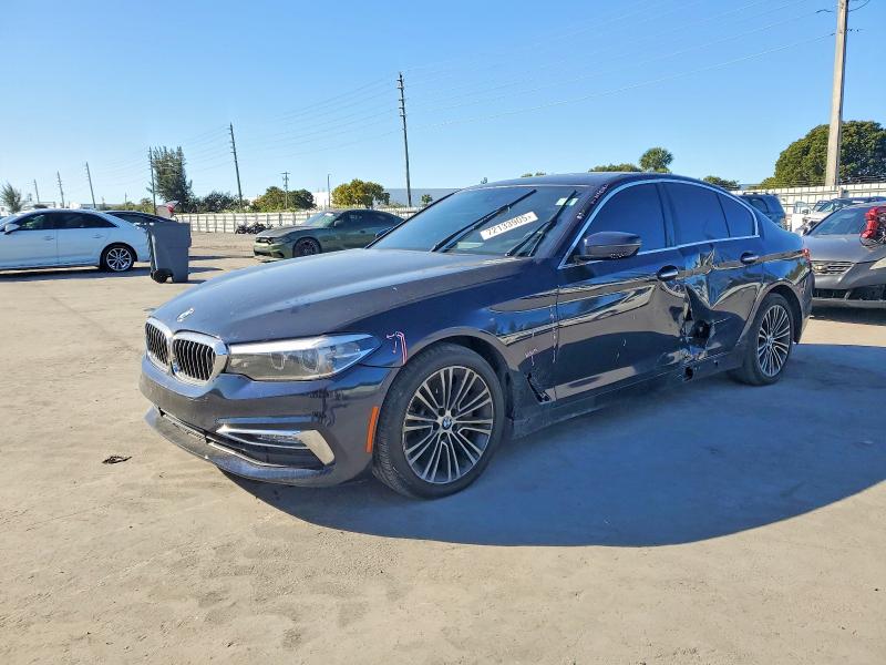 2018 BMW 5er VIN WBAJA5C51JWA38874 COPART salvage auction — SIDE, Salvage Title, sold $5,900 on 2026-07-20 (photo 1)