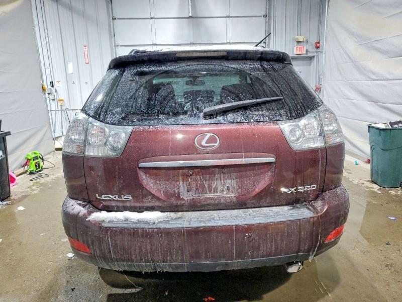 2008 Lexus Rx VIN JTJHK31UX82853566 COPART salvage auction — FRONT END, Nh - Cert Of Title-Salvage, sold $1,050 on 2026-07-14 (photo 6)