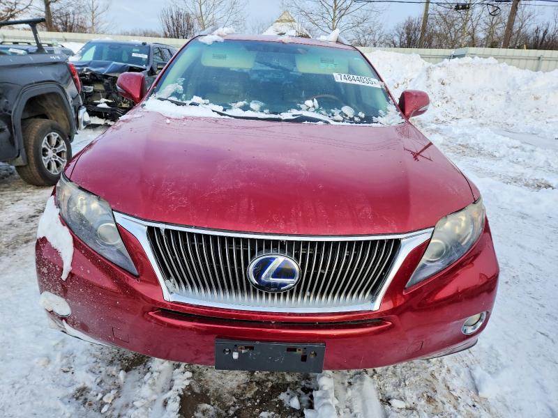 2010 Lexus Rx 450h VIN JTJBC1BA1A2016318 COPART salvage auction — MINOR DENT/SCRATCHES, Nh - Cert Of Title-Parts Only, sold $1,100 on 2026-07-26 (photo 5)
