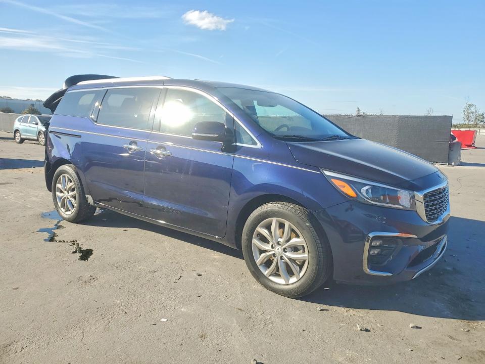 2021 Kia SEDONA VIN KNDMC5C17M6666785 COPART salvage auction — REAR END, Salvage Title, sold $3,650 on 2026-07-16 (photo 4)