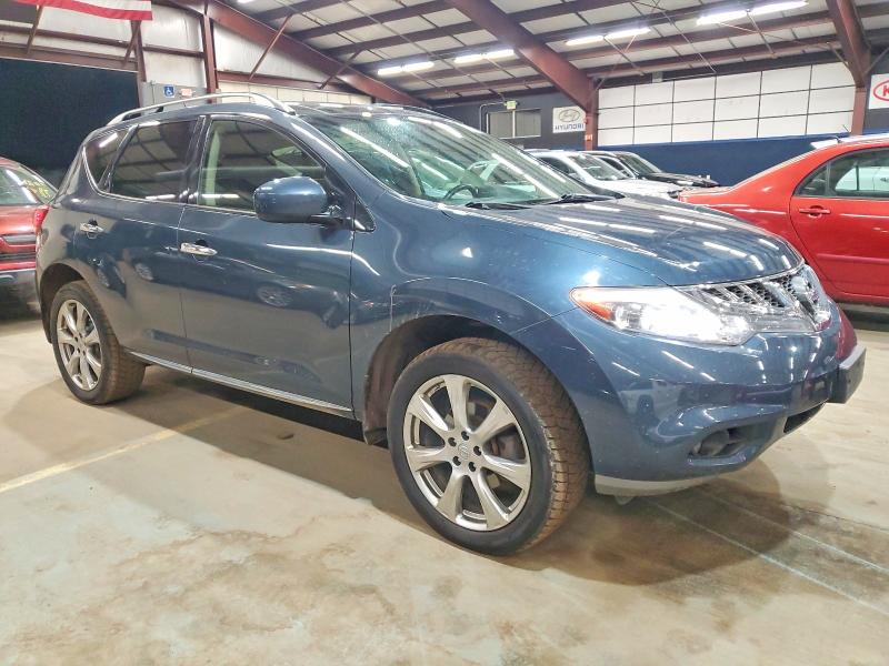 2014 Nissan Murano VIN JN8AZ1MW7EW527055 COPART salvage auction — MINOR DENT/SCRATCHES, Vt - Certificate Of Title, sold $4,900 on 2026-07-31 (photo 4)