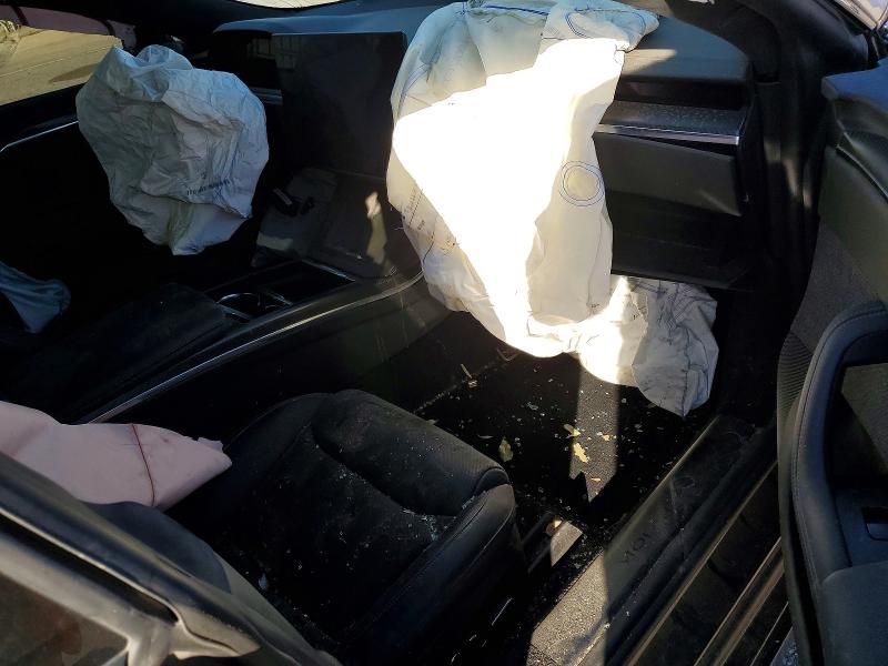2021 Tesla Model s VIN 5YJSA1E6XMF444101 COPART salvage auction — FRONT END, Ca - Salvage Certificate, sold $200 on 2026-07-16 (photo 8)