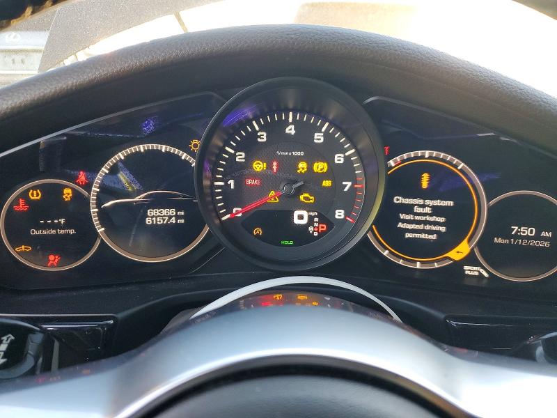 2017 Porsche Panamera VIN WP0AA2A72HL100409 COPART salvage auction — FRONT END, Ca - Salvage Certificate, sold $14,600 on 2026-08-26 (photo 9)