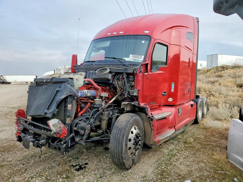 2021 Kenworth T680 VIN 1XKYD49X6MJ438346 COPART salvage auction — ALL OVER, UT - SALVAGE CERTIFICATE, sold $9,300 on 2026-07-09 (photo 2)