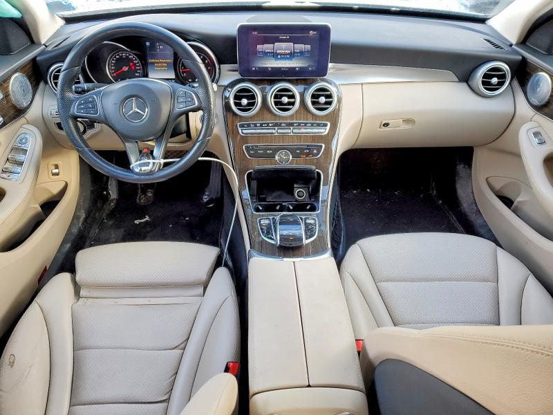 2017 Mercedes-benz C class VIN 55SWF4KB0HU208020 COPART salvage auction — SIDE, Nj - Cert Of Title-Salvage, sold $4,650 on 2026-07-09 (photo 8)