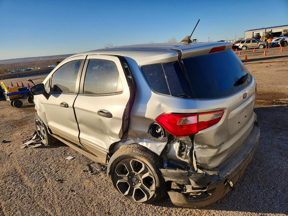 2020 Ford Ecosport VIN MAJ6S3FL2LC387764 COPART salvage auction — FRONT END, Nm - Cert Of Title-Salvage, sold $750 on 2026-07-16 (photo 2)