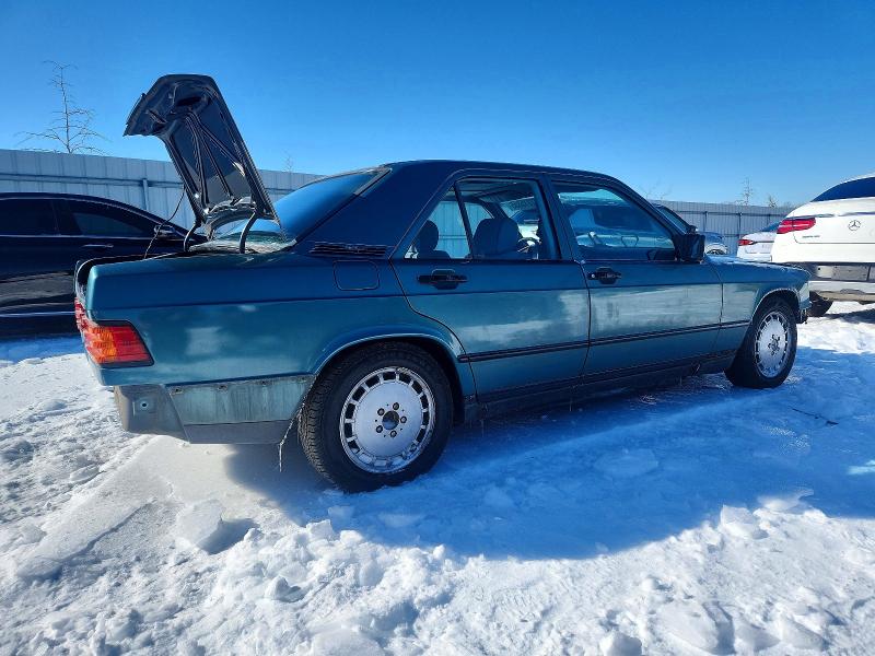 1985 Mercedes-benz 190 (w201) VIN WDB2010241A188921 COPART salvage auction — FRONT END, Md - Cert Of Salvage > 75% Damage, sold $950 on 2026-07-03 (photo 3)