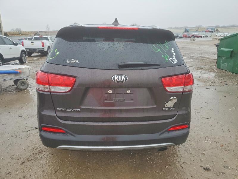 2017 Kia Sorento VIN 5XYPHDA52HG228600 COPART salvage auction — UNDERCARRIAGE, MO - SALVAGE CERTIFICATE OF TITLE, sold $2,450 on 2026-07-28 (photo 6)