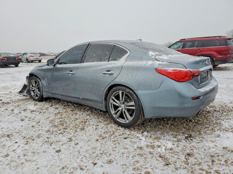 2018 Infiniti Q50 VIN JN1EV7AP5JM353830 COPART salvage auction — FRONT END, Il - Salvage Certificate, sold $1,900 on 2026-07-29 (photo 2)