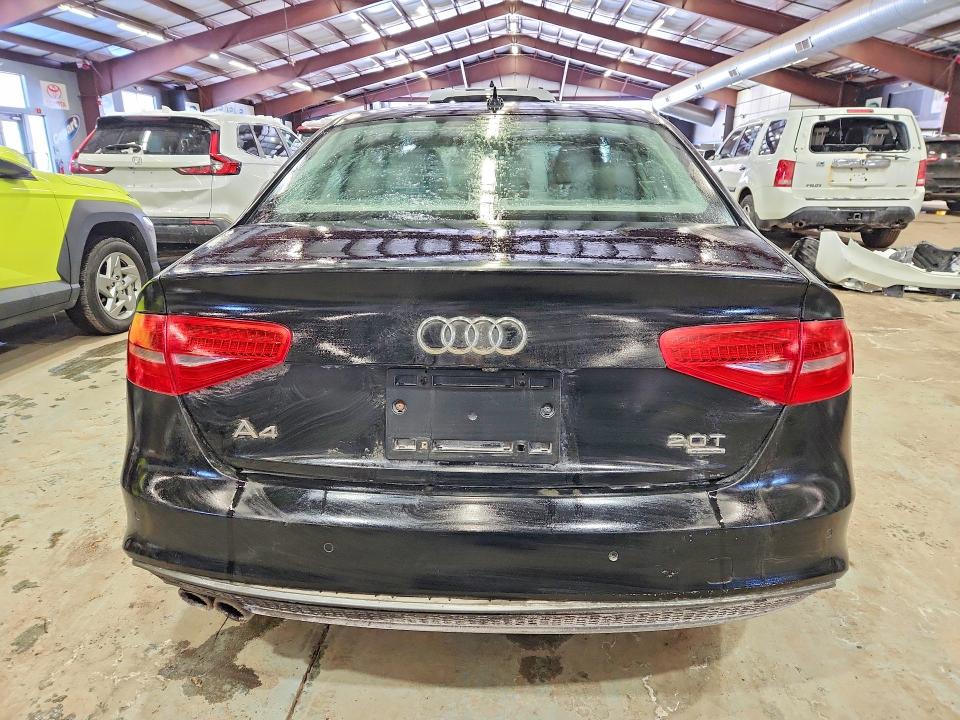 2015 Audi A4 VIN WAUFFAFL3FN014161 COPART salvage auction — FRONT END, Nh - Certificate Of Title, sold $2,500 on 2026-07-30 (photo 6)