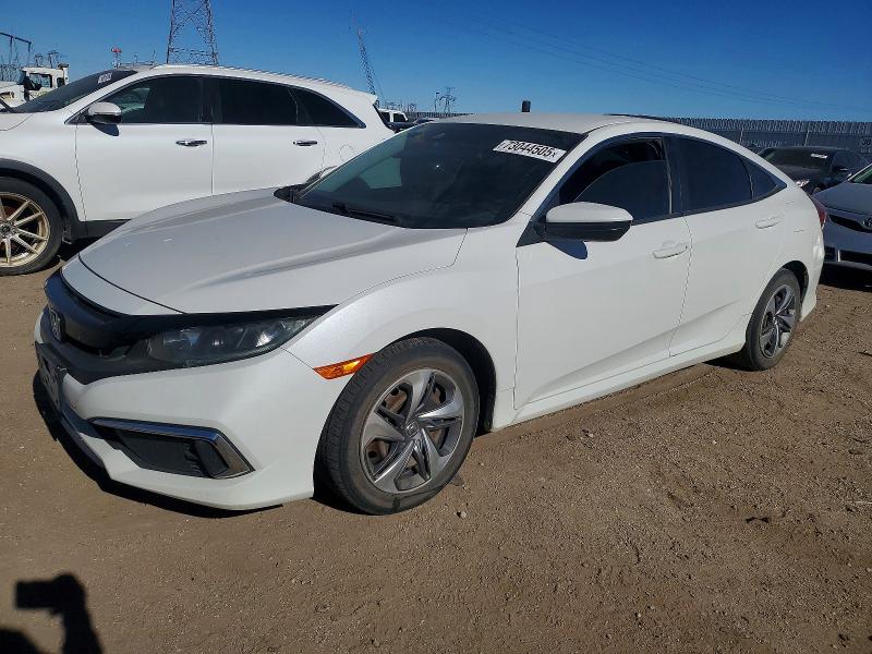 2019 Honda Civic VIN 2HGFC2F61KH557914 COPART salvage auction — WATER/FLOOD, CA - SALVAGE CERTIFICATE, sold $4,500 on 2026-07-19 (photo 1)