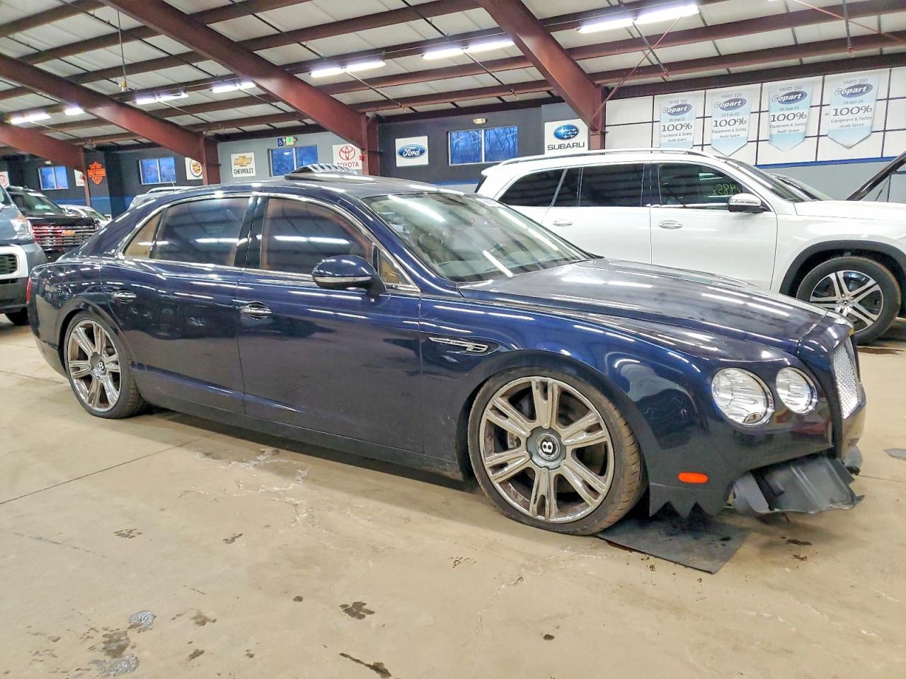 2014 Bentley Flying spur VIN SCBEC9ZA1EC094542 COPART salvage auction — Front End, FL - CERTIFICATE OF TITLE (P), sold $28,000 on 2026-06-17 (photo 4)