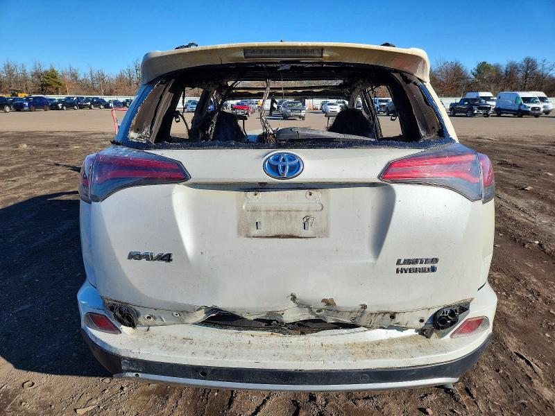 2017 Toyota Rav4 VIN JTMDJREV0HD128993 COPART salvage auction — BURN, Ny - Mv-907A Salvage Certificate, sold $80 on 2026-07-06 (photo 6)