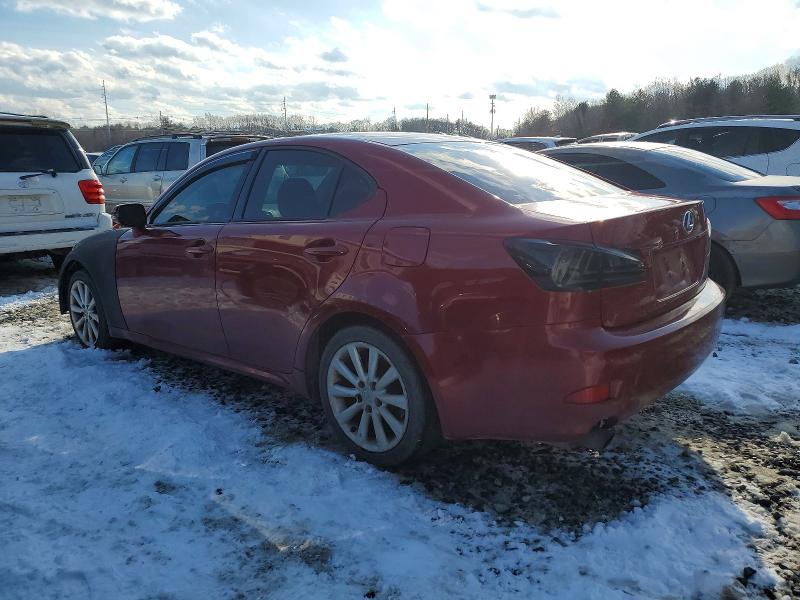 2007 Lexus Is VIN JTHCK262172018421 COPART salvage auction — REAR END, Pa - Cert Of Salvage-R=Reconstructe, sold $475 on 2026-07-06 (photo 2)