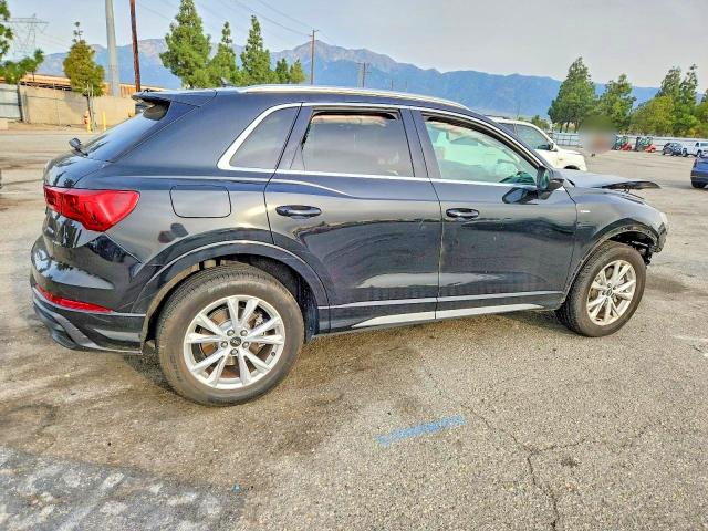 2022 Audi Q3 VIN WA1DECF39N1028770 COPART salvage auction — FRONT END, Ca - Salvage Certificate, sold $5,200 on 2026-07-02 (photo 3)