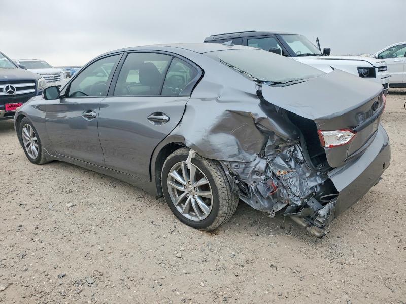 2017 Infiniti Q50 VIN JN1EV7AP1HM741146 COPART salvage auction — REAR END, Tx - Nonrepairable Title, sold $150 on 2026-07-30 (photo 2)