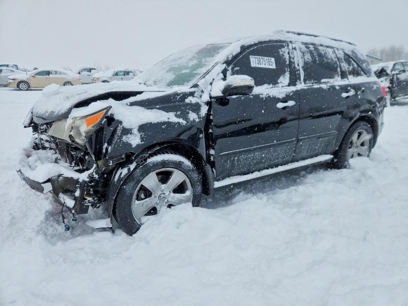 2008 Acura Mdx VIN 2HNYD28838H526699 COPART salvage auction — FRONT END, Oh - Cert Of Title-Salvage, sold $200 on 2026-07-23 (photo 1)
