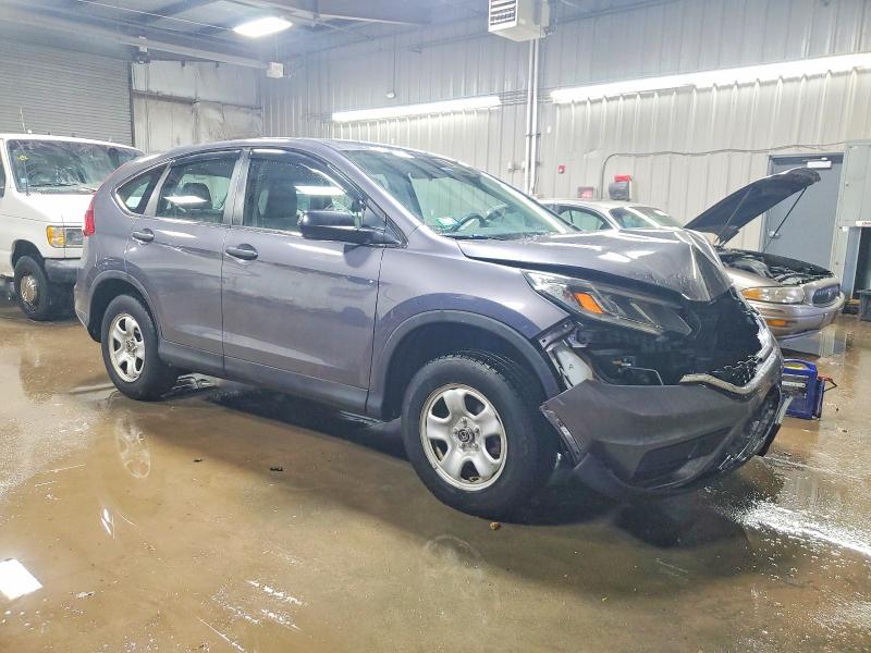2016 Honda Cr-v VIN 5J6RM4H36GL104576 COPART salvage auction — FRONT END, Il - Salvage Certificate, sold $4,500 on 2026-07-09 (photo 4)