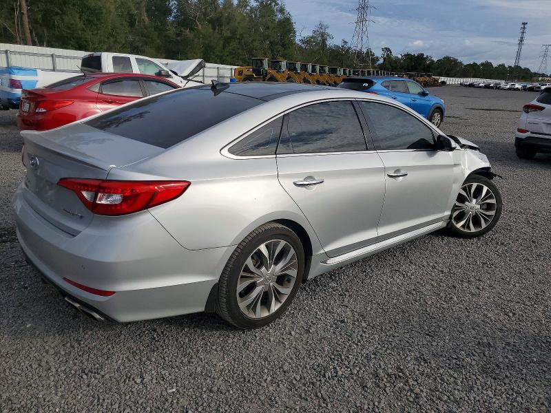 2017 Hyundai Sonata VIN 5NPE34AB1HH577512 COPART salvage auction — FRONT END, FL - CERT OF TITLE SLVG REBUILDABLE, sold $900 on 2026-07-31 (photo 3)