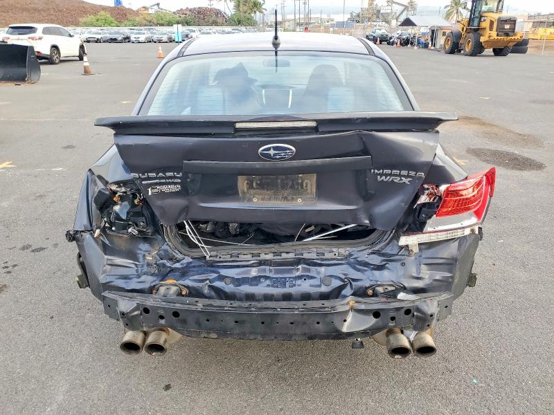 2014 Subaru Impreza VIN JF1GV7F63EG002284 COPART salvage auction — REAR END, Hi - Certificate Of Salvage, sold $600 on 2026-07-27 (photo 6)