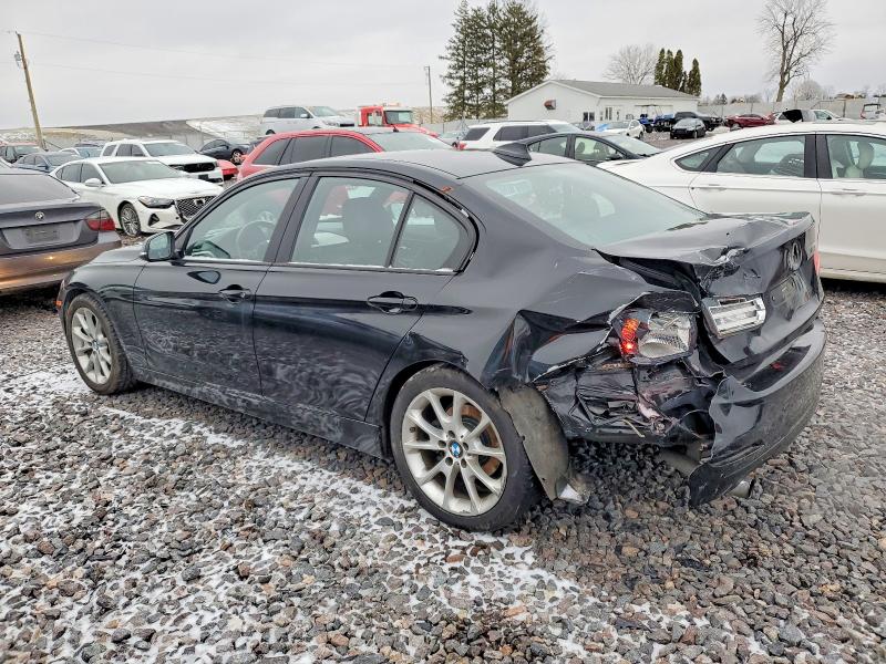 2013 BMW 3er VIN WBA3B1C51DK129506 COPART salvage auction — REAR END, IN, sold $550 on 2026-08-11 (photo 2)