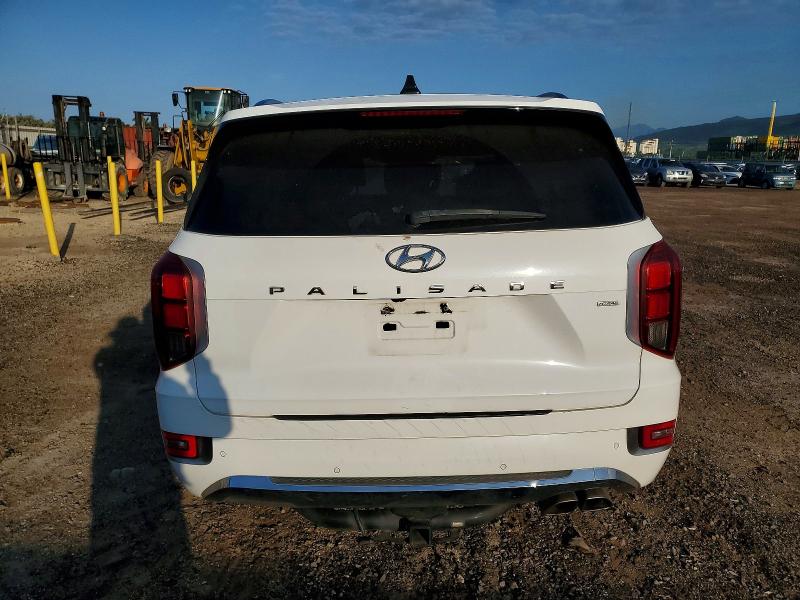 2020 Hyundai Palisade VIN KM8R5DHE5LU050840 COPART salvage auction — FRONT END, Hi - Certificate Of Salvage, sold $2 on 2026-07-27 (photo 6)