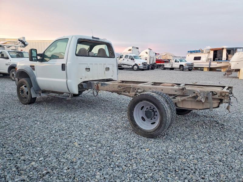 2008 Ford F-550 super duty VIN 1FDAF56R68EB78057 COPART salvage auction — VANDALISM, Nv - Salvage Title, sold $375 on 2026-07-08 (photo 2)