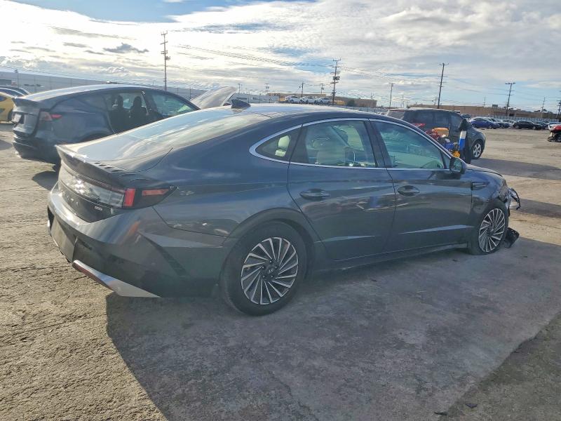 2025 Hyundai Sonata VIN KMHL54JJ2SA105497 COPART salvage auction — FRONT END, Ca - Salvage Certificate, sold $12,000 on 2026-07-24 (photo 3)