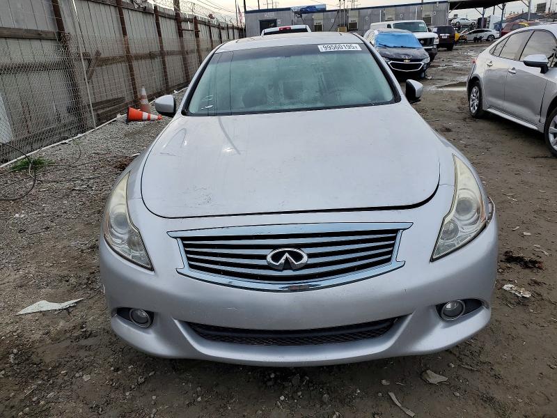 2012 Infiniti G37 VIN JN1CV6AR0CM970963 COPART salvage auction — FRONT END, Ca - Salvage Certificate, sold $200 on 2026-07-30 (photo 5)