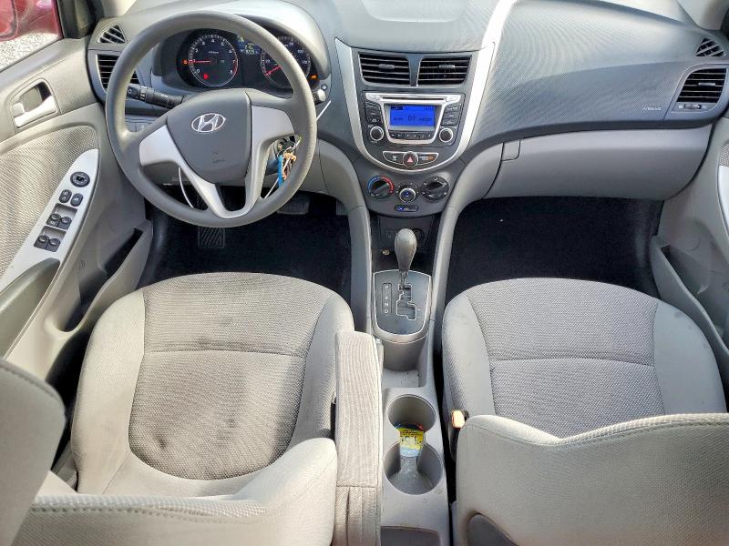 2014 Hyundai Accent VIN KMHCT4AE7EU755776 COPART salvage auction — FRONT END, Fl - Cert Of Title Slvg Rebuildable, sold $15 on 2026-07-31 (photo 8)