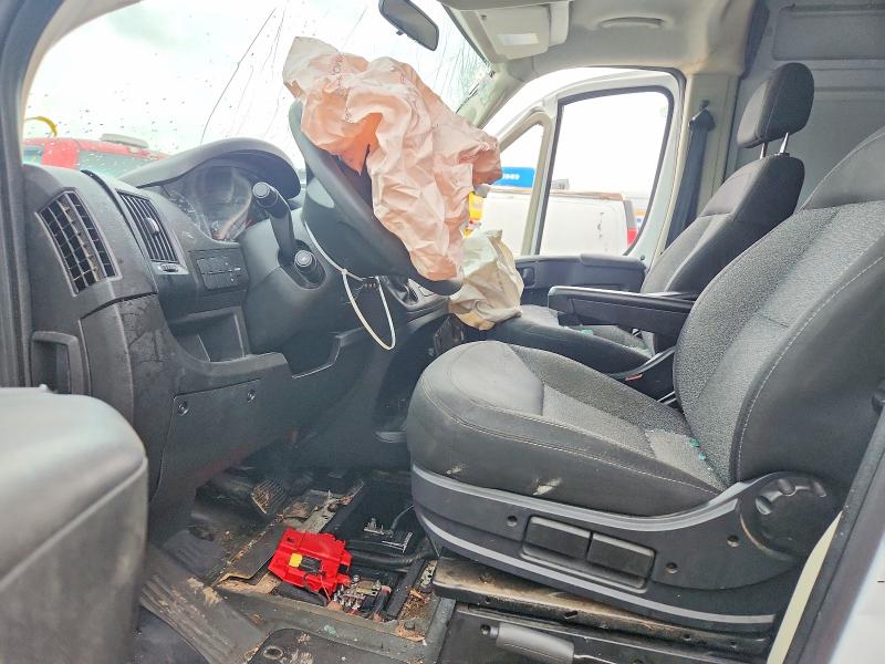 2021 Ram Promaster 3500 VIN 3C6MRVJG4ME568093 COPART salvage auction — FRONT END, Oh - Cert Of Title-Salvage, sold $825 on 2026-07-08 (photo 7)