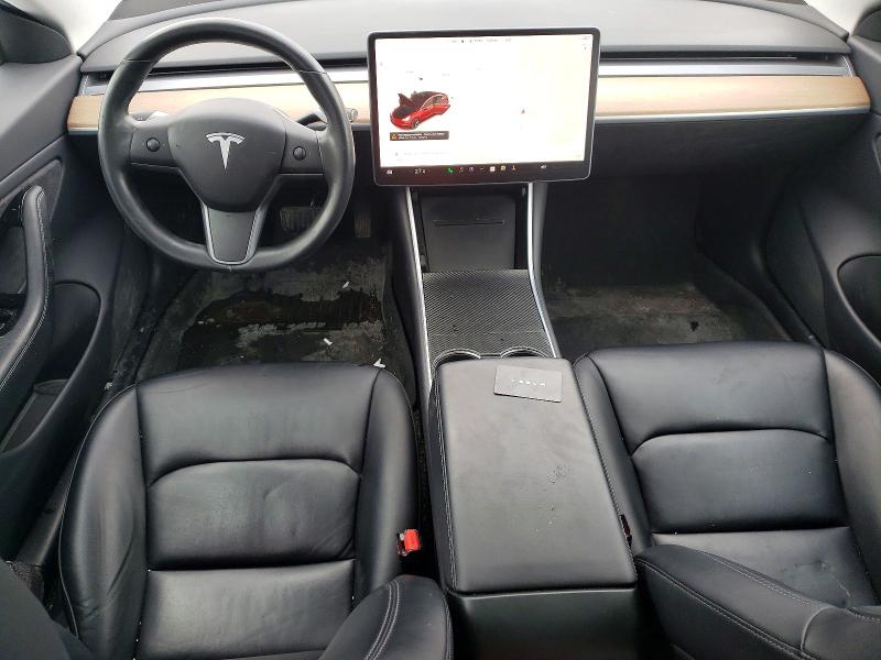 2018 Tesla Model 3 VIN 5YJ3E1EB9JF107033 COPART salvage auction — REAR END, Salvage Title, sold $9,900 on 2026-07-16 (photo 8)