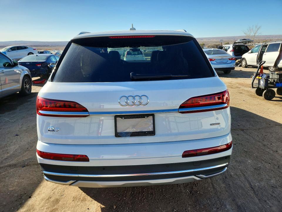 2023 Audi Q7 VIN WA1AXBF7XPD012377 COPART salvage auction — FRONT END, Nm - Cert Of Title-Salvage, sold $14,000 on 2026-07-30 (photo 6)